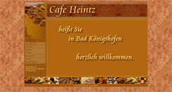 Desktop Screenshot of cafe-heintz.de